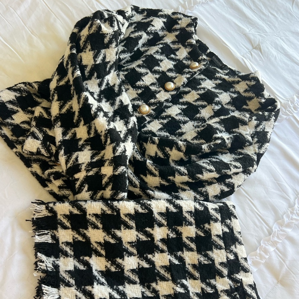 Storets Parisian Lori Houndstooth 2 Piece Set
